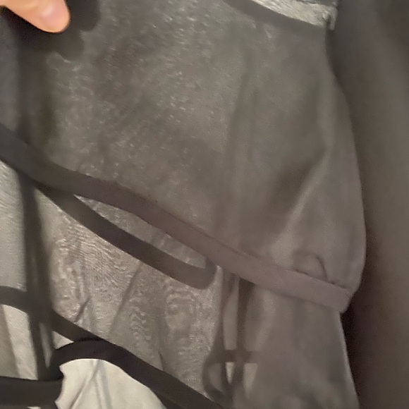 Alberto Makali sold shoulder ruffle dress. EUC worn once - Picture 3 of 5